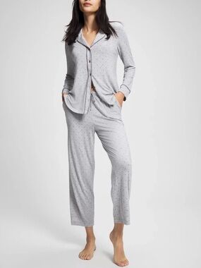NWT Soma Cool Nights Pajamas - in Peaceful Dot Heather - S